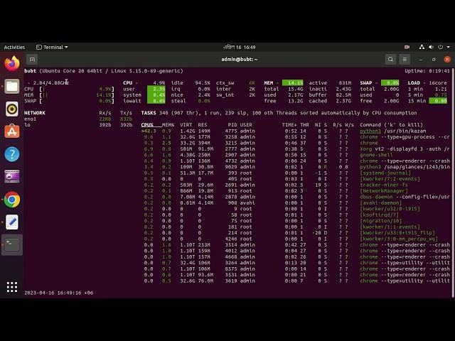 Network Monitoring Tool for linux