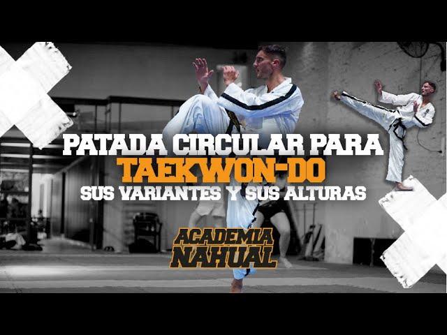 Patada circular para #TAEKWONDO, sus variantes y sus alturas   - SEBASTIAN LURASCHI