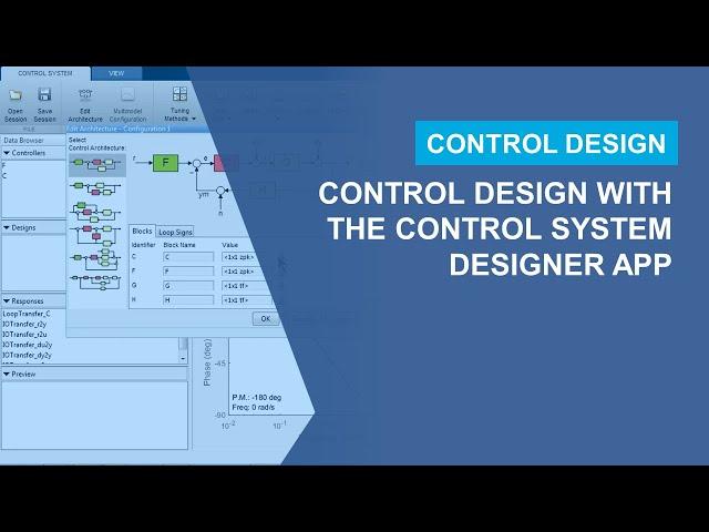 Control System Design with the Control System Designer App