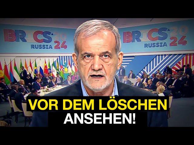 Iran löst beim BRICS-Gipfel SCHOCKWELLEN aus: Enthüllt tödliche Pläne gegen den Westen!