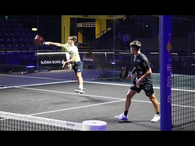 Adrián Molina, Jairo Guerrero vs. Max Sjövall, Saska Huttunen, Padel One