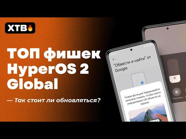  ТОП Фишки HyperOS 2 Global с Android 15 // Ради чего стоит обновляться?