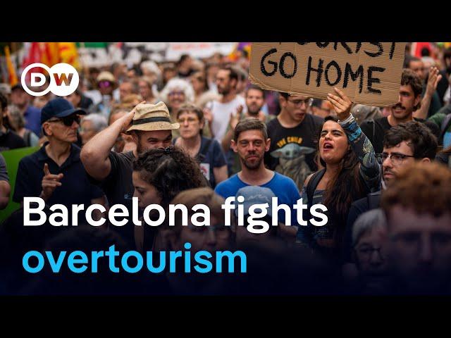 Behind Barcelona's fight against overtourism | DW News