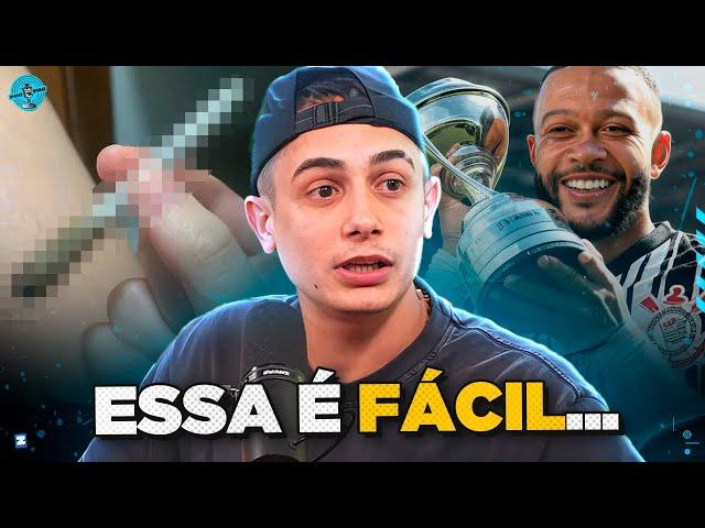 BATE BOLA COM MC Hariel! 1 ANO SEM ICE OU CORINTHIANS CAMPEÃO?