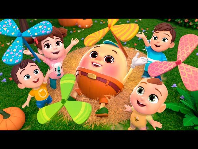 Humpty Dumpty on the Farm | Lalafun Nursery Rhymes & Kids Songs