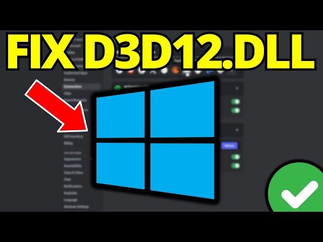 Fix D3D12.DLL Missing From Your Computer - Full Guide