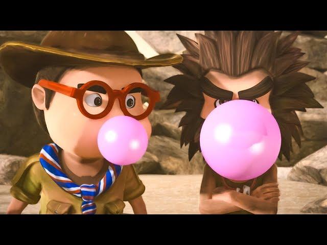 Oko Lele - Episode 5: Bubble Gum Fight - CGI animated short