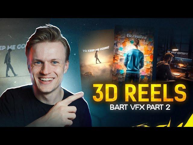 Creating Viral 3D Instagram Reels like BartVFX (Part 2)