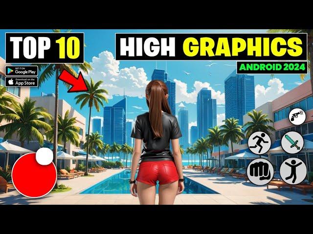 Top 10 Best Android Games Of 2024 | High Graphics Mobile Games