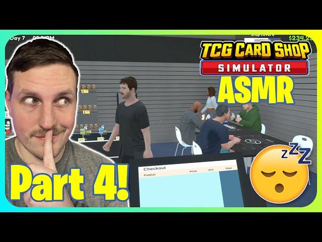 ASMRtist Starts A Pokémon Card Shop Part 4! (TCG Shop Simulator)