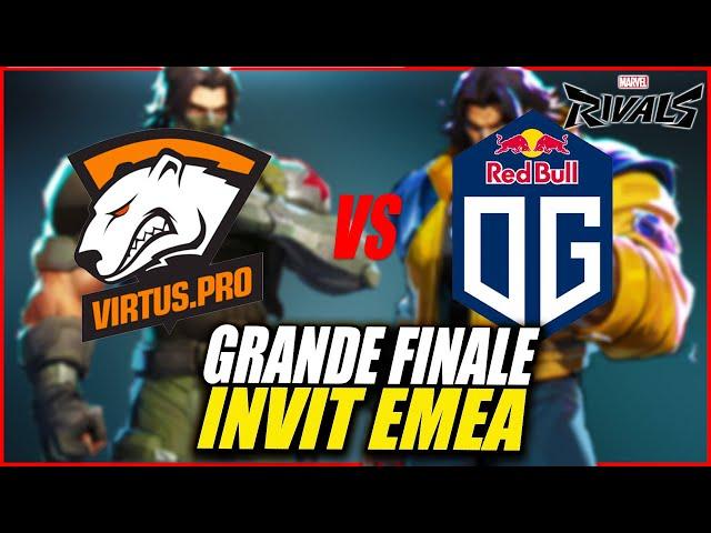 LA GRANDE FINALE A 100.000 DOLLARS EU ► VIRTUS PRO Vs OG eSport - MARVEL RIVALS INVITATIONNAL