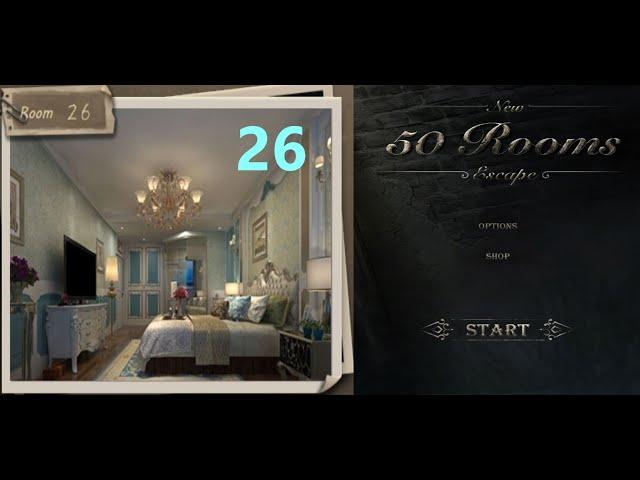 New 50 Rooms Escape Walkthrough Level 26