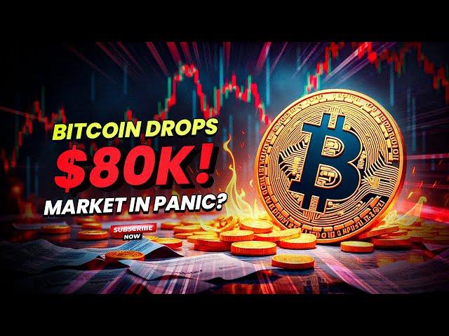 Bitcoin Crashes to $80K! What's Next for Crypto?