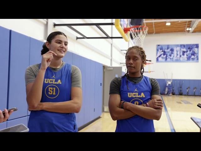 UCLA W. Basketball Media Availability - Lauren Betts, Janiah Barker (Nov. 22, 2024)