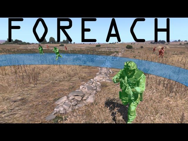 Arma 3 Editor Tutorial - ForEach