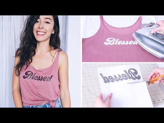 DIY Custom Print T-Shirts | Iron-On Transfer Paper