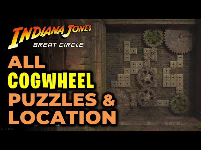 Khmer Cogwheel Puzzles: All Cogwheel Puzzle Location & Solution | Indiana Jones and the Great Circle