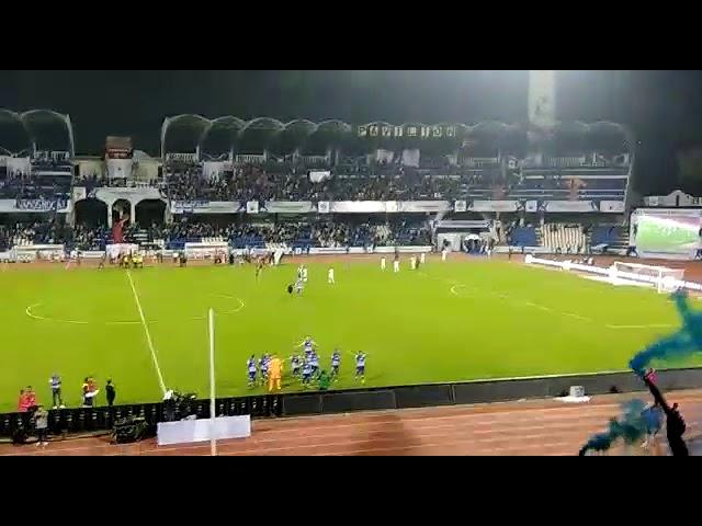 Viking claps(chant) with Bfc players original. West block blues. 