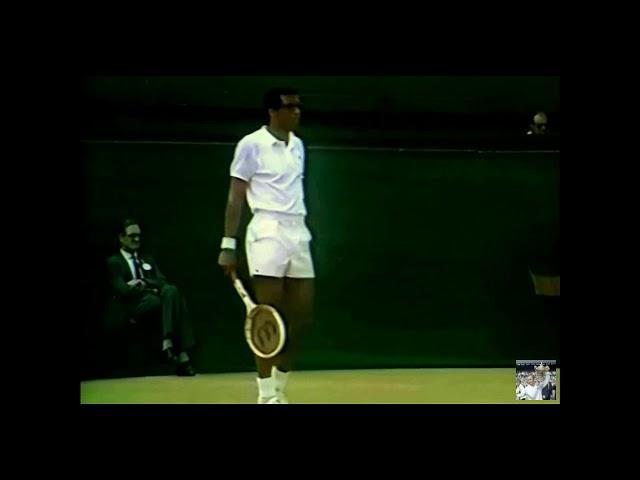 Wimbledon 1969 Semifinal - Rod Laver (1) vs Arthur Ashe (5)