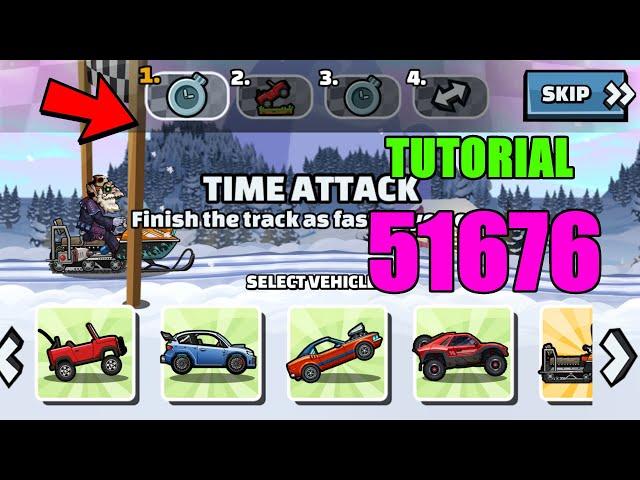  51676 TUTORIAL  (Winter Whiplash) - Hill Climb Racing 2