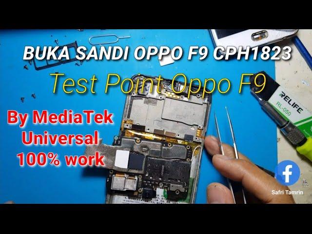 UNLOCK OPPO F9 CPH1823 By Mediatek Universal Tool 100% work