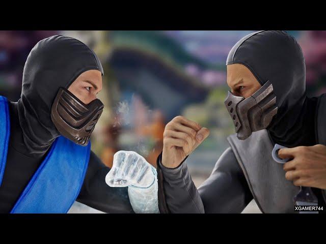 Mortal Kombat 1 - Sub-Zero (MK'95) Vs. Smoke (MK'95) (VERY HARD)