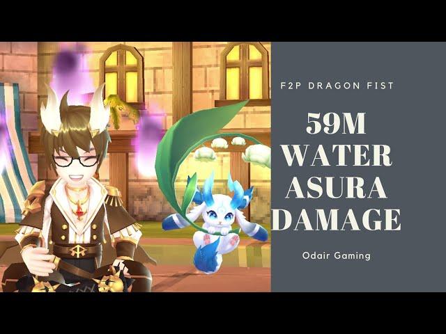 Dragon Fist 59M water asura damage Ragnarok Mobile