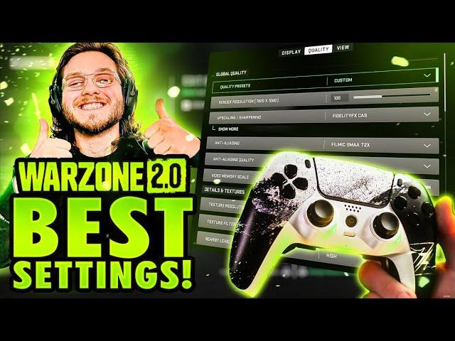 Best Settings for Warzone 2.0 (Controller + Graphics)