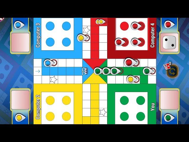 Ludo King 4 players | Ludo game in 4 players | Ludo King | Ludo gameplay #1585