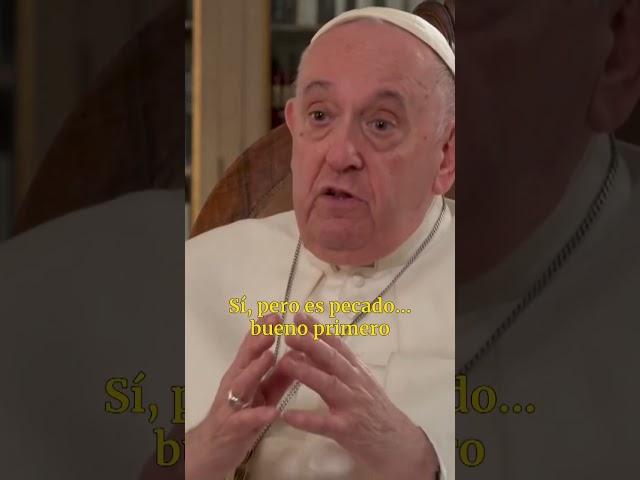 El #papa #Francisco habla claro: “La #homosexualidad no es delito” #lgtbi #lgtbq️‍ #iglesia