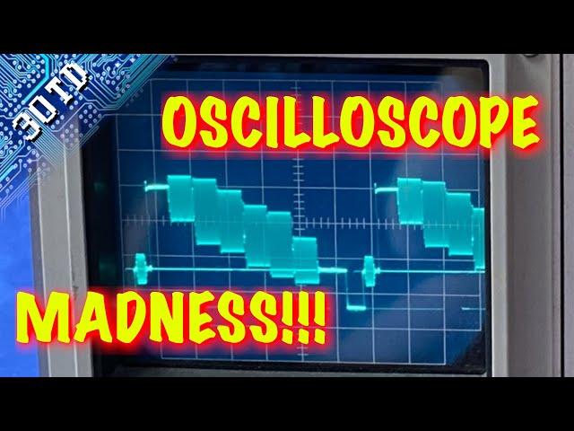 Oscilloscope Madness!!! Oscilloscope Basics - 3 Old Tech Dudes