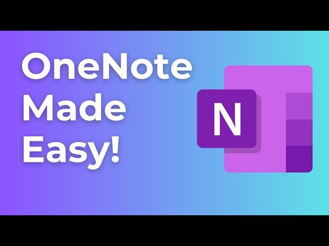 OneNote for Beginners Tutorial