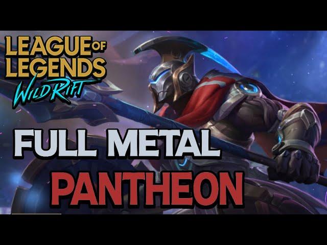 Full Metal Pantheon Support Gameplay | League of Legends : Wild Rift