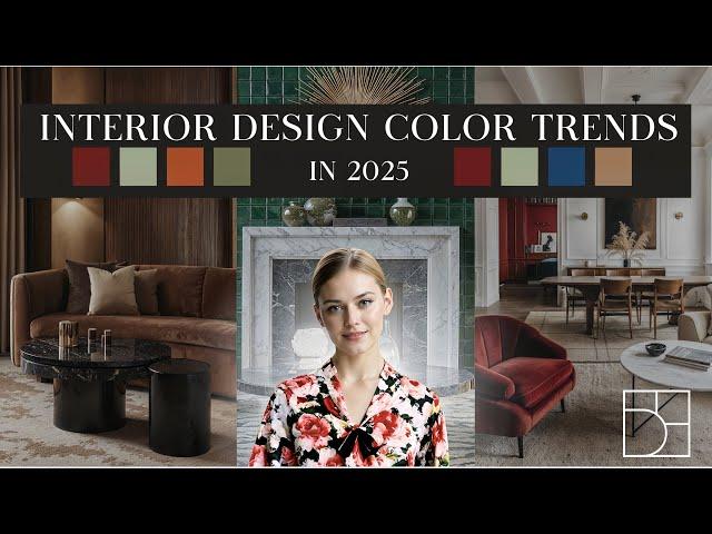 2025’s Hottest Color Trends |  Interior Design