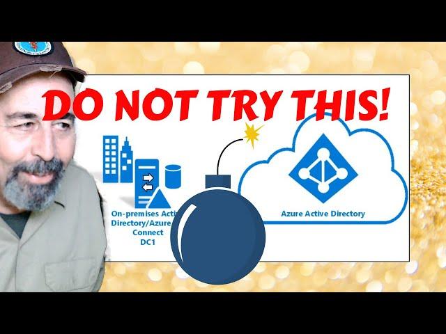 Do Not Try This! Azure AD Connect: Turn Off Directory Synchronization