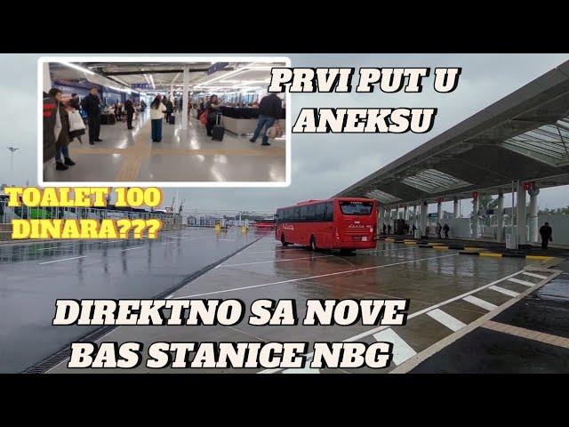 Beograd prvi autobusi na novoj Bas stanici prvi put u aneksu-čekaonici gde se i šta nalazi  direktno