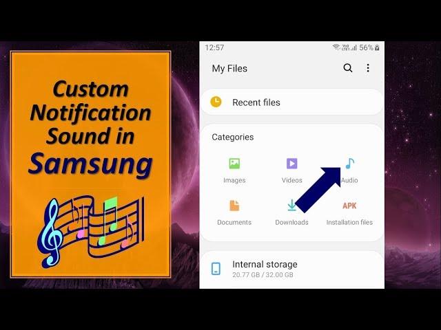 How to Set Custom Notification Sound in Samsung