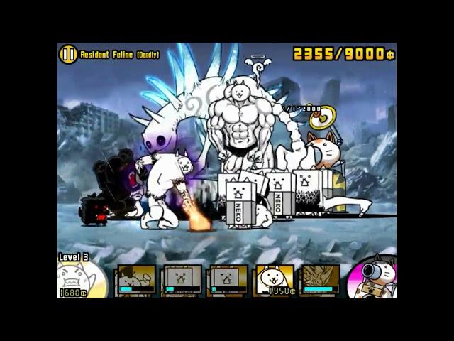 Beating up the Shockwave Monster - Battle Cats