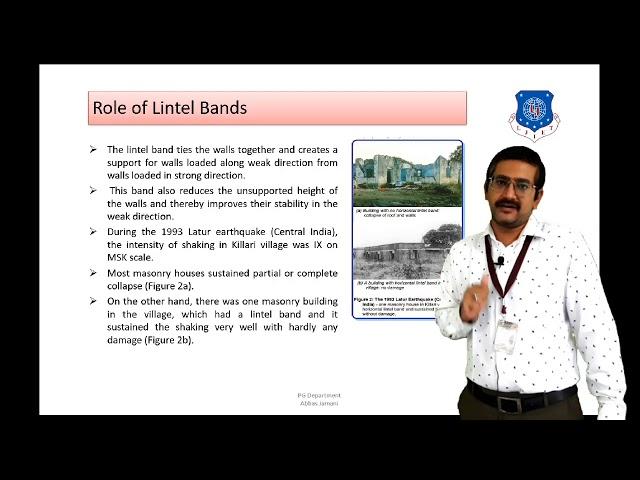 lec 12- horizontal bands in masonry buildings