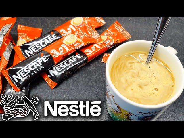 NESCAFÉ 3 in 1 Instant Coffee Sticks (Unboxing) Nestle Nescafé Original 3 en 1  El café Instantáneo