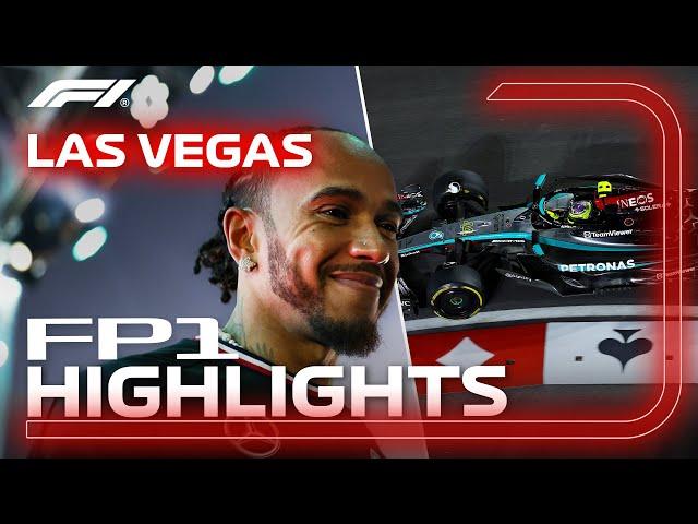 FP1 Highlights | 2024 Las Vegas Grand Prix