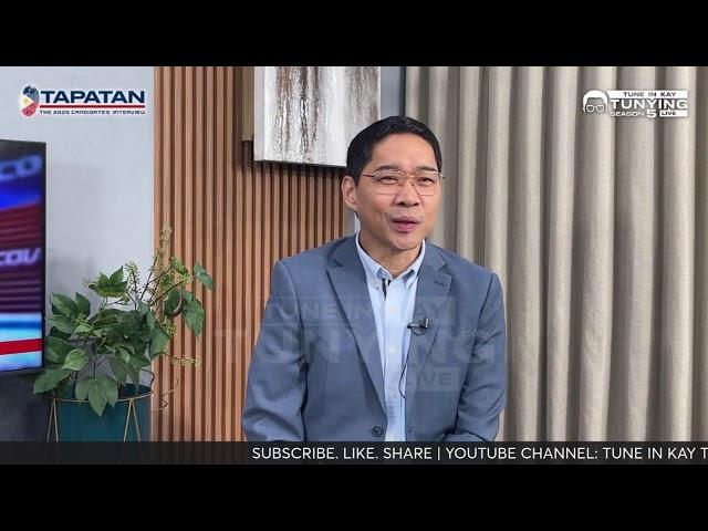 BEN TULFO SA TAPATAN: THE 2025 CANDIDATES’ INTERVIEW