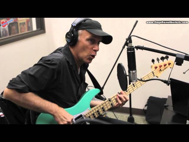 Billy Sheehan on Chords for Bass and Ending Solo on The Flo Guitar Enthusiasts Radio Show