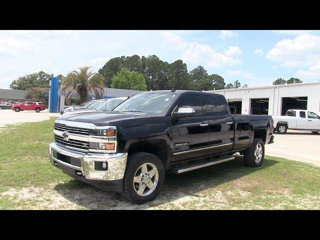 Here's a 2015 Chevy Silverado 2500HD Z71 LTZ | Review & For Sale at Marchant Chevy | June 2018