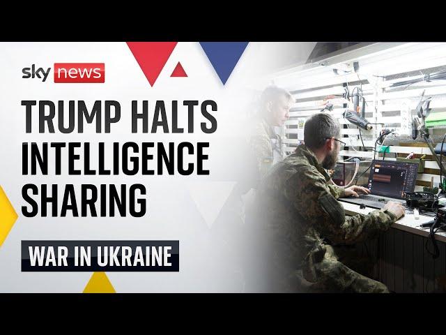 Trumps cuts off all intelligence for Ukrainian troops | Ukraine War