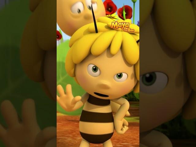 Maya vs a scary caterpillar 🫣  #caterpillar #scary #bee