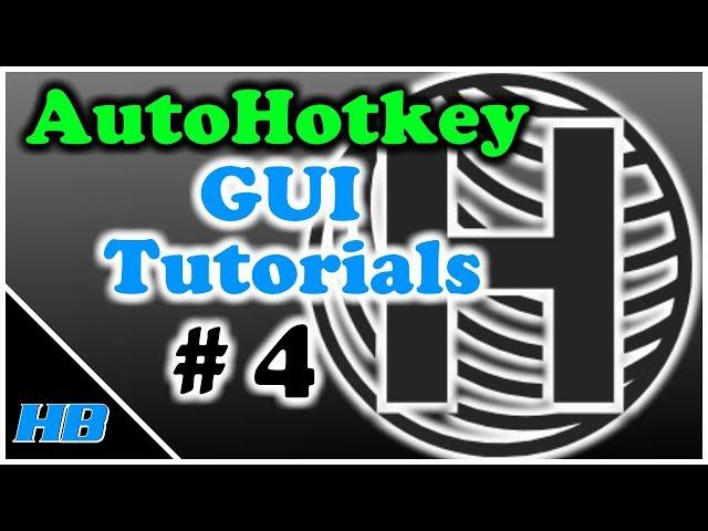 AutoHotkey Gui Tutorial #4 (The Radio Button (Part 2))