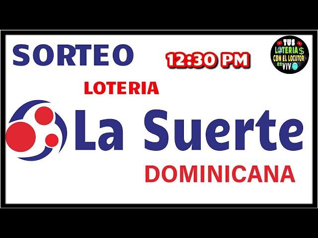 Sorteo Lotería La Suerte Dominicana 12:30 PM en vivo de Hoy domingo 9 de marzo del 2025