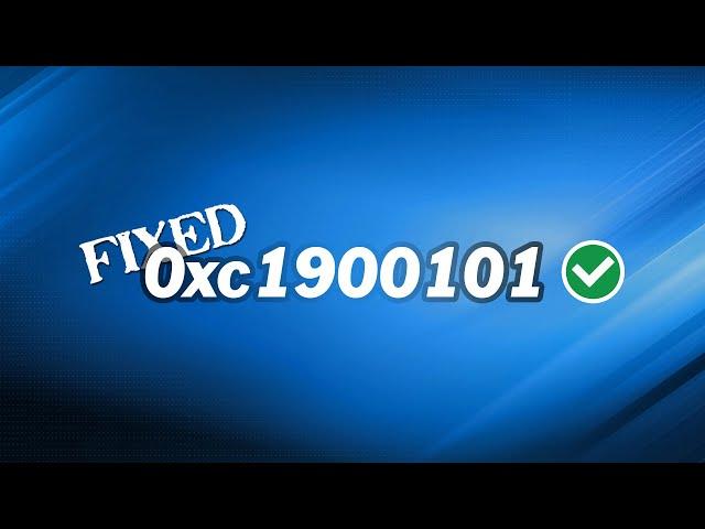 How to Fix 0xc1900101 during Windows 11 Installation