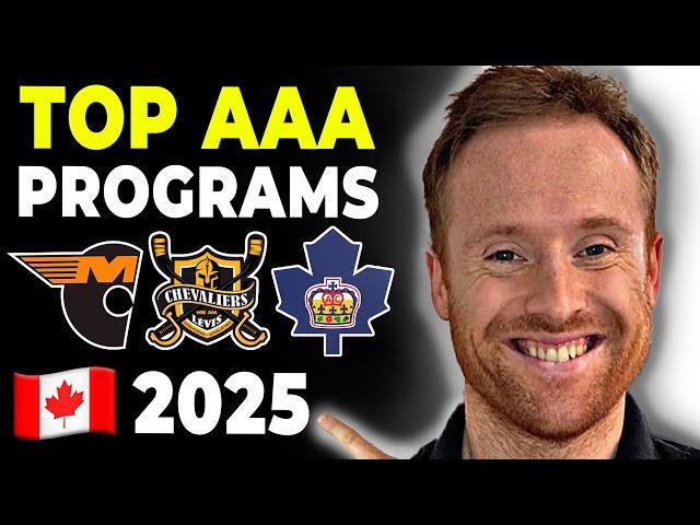 Top 10 Canadian AAA Hockey Programs | 2024-25 Rankings